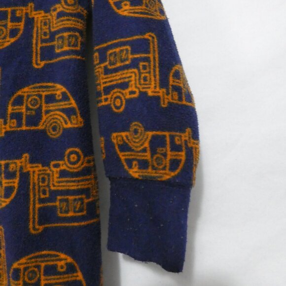 OLD NAVY | 3T | Navy Camper and Trailer All Over Print Onesie *Tear Back Of Leg - Picture 5 of 16